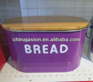 Fasionable coloré. cuisine couvercle en <span class=keywords><strong>bois</strong></span> <span class=keywords><strong>huche</strong></span> à <span class=keywords><strong>pain</strong></span> - Product Image 1