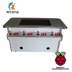 Arcade video game machine <span class=keywords><strong>4</strong></span> jugadores 1505 <span class=keywords><strong>en</strong></span> <span class=keywords><strong>1</strong></span> mesa de cóctel arcade juegos - Product Image 3