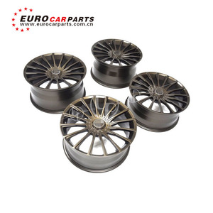 2019 <span class=keywords><strong>2018</strong></span> S Class W222 S63 S65 Ruedas de material de acero de estilo Llantas de acero forjado de color dorado de 20 pulgadas Nueva condición - Product Image 1