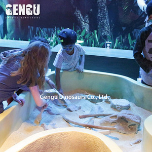 Jeu <span class=keywords><strong>de</strong></span> <span class=keywords><strong>chasse</strong></span> aux fossiles <span class=keywords><strong>de</strong></span> dinosaures simulés en métal pour espaces publics écoles jardins d'enfants garderies aéroports centres commerciaux - Product Image 2