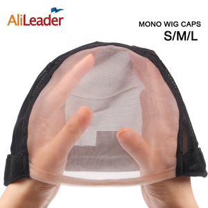 Best Quality Monofilament <strong>Wig</strong> <strong>Cap</strong> Most Similar to Scalp Skin L M S Size MONO <strong>Wig</strong> <strong>Cap</strong> with Adjustable Strap