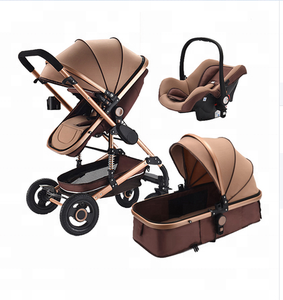 Hệ Thống Du Lịch Cảnh Quan Cao 3 Trong 1 Xe Đẩy Em Bé Và Xe Đẩy Em Bé Có Thể Gập Lại - Product Image 3