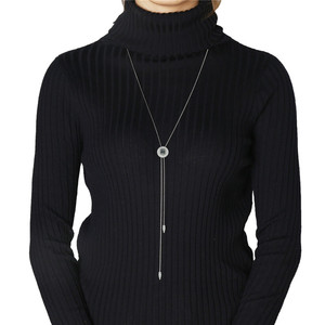 Charme Bijoux <span class=keywords><strong>Strass</strong></span> Réglable À Longue Chaîne <span class=keywords><strong>Pull</strong></span> Collier - Product Image 6