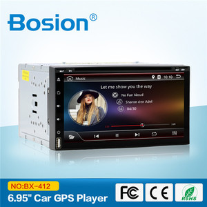 6.95 inch HD de Pantalla Táctil Completa Bosion <span class=keywords><strong>Al</strong></span> Por Mayor Dual Core Android 4.4.4 2 Din GPS Reproductor de DVD del coche para - Product Image 3