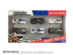 Modellino Auto della <span class=keywords><strong>Polizia</strong></span> in Scala 1:64, Mini Auto in Metallo Pressofuso per Bambini - Product Image 4