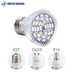 28LEDs IR <strong>UV</strong> Plant Growing <strong>Bulb</strong> 28W Full Spectrum GU10 E14 E27 Led Grow <strong>Bulb</strong> - Product Image 3