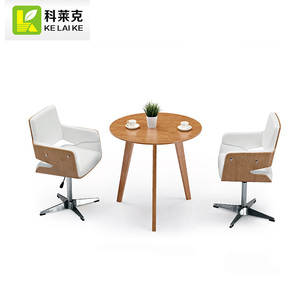 Bonne qualité salle de Réunion moderne ronde café table de négociation - Product Image 3