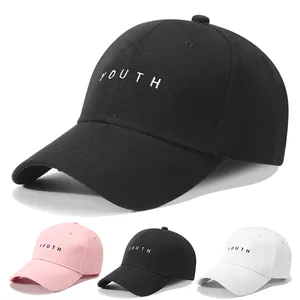 도매 뜨거운 판매 snapback 유니섹스 자수 청소년 편지 야구 모자 판매 온라인 모자