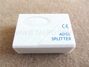 ADSL DSL Lọc Modem ISDN 1 đến 2 RJ11 <span class=keywords><strong>6P4C</strong></span> nam CPE đường dây điện thoại Splitter để Dual Nữ Điện thoại Modem chuyển đổi <span class=keywords><strong>Adapter</strong></span> - Product Image 2