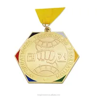 High品質格安TaekwondoメダルKarate/選手権メダル/子供メダル