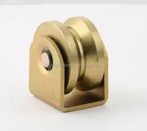 Roller Groove Hot And Popular Sliding Gate Double Roller Wheel Pulley Groove U/v/y Type