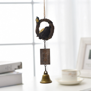 Décoration de porte en résine, accessoires pour la maison, tortue de forêt, carillons, 1 pièce - Product Image 2