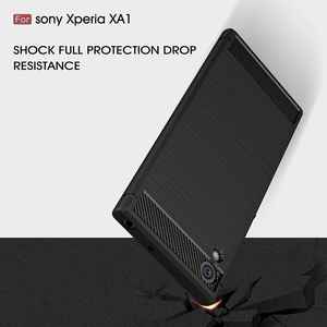 <span class=keywords><strong>Coque</strong></span> de téléphone simple en fibre de carbone pour <span class=keywords><strong>Sony</strong></span> <span class=keywords><strong>Xperia</strong></span> XA1 Ultra étui pour <span class=keywords><strong>Sony</strong></span> <span class=keywords><strong>Xperia</strong></span> XA1 Plus housse de téléphone portable - Product Image 6