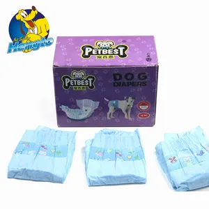 Soft Disposable Pet Diaper For Dog With Super Absorption Core