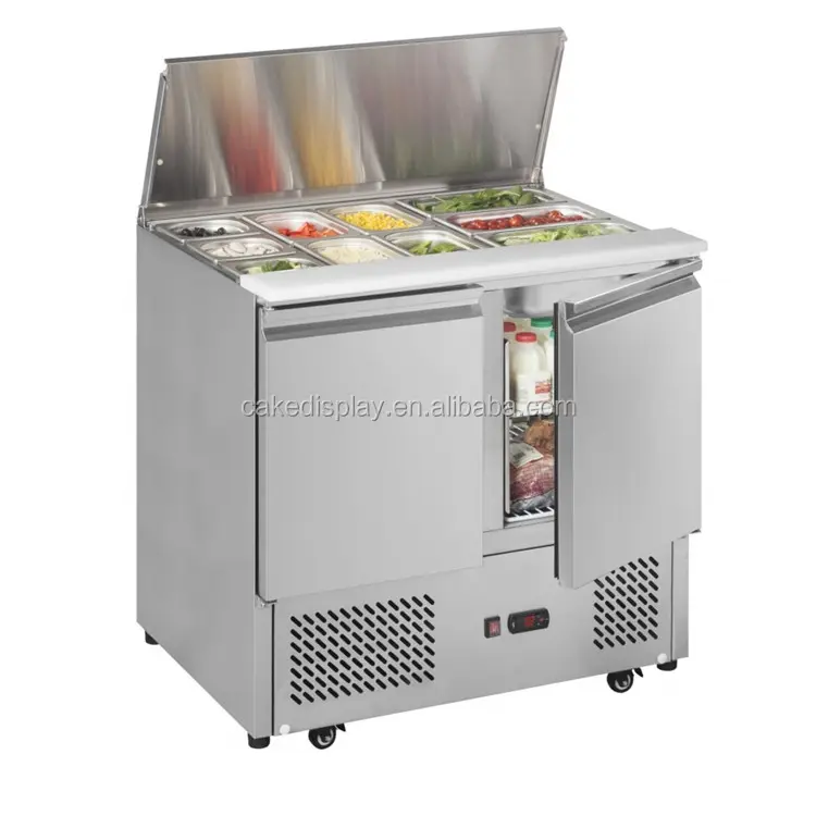 2018 New Model Commercial Salad Topping Bar Refrigerator