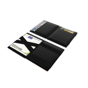 <span class=keywords><strong>Promo</strong></span> all'ingrosso: Porta biglietti da visita da uomo in PU impermeabile, portafoglio corto di nuova collezione con chiusura aperta, porta carte magico da donna in PVC - Product Image 1