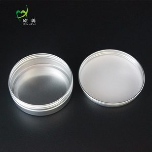 Cosméticos personalizados, bálsamo labial mate poco profundo, sombra de ojos de metal vacío redondo negro, color dorado, envases de lata de aluminio - Product Image 5