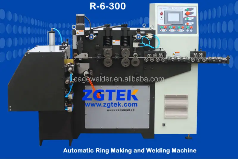 Steel Wire Ring Making and Welding Machine