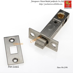 Loquet de serrure de salle de bain <span class=keywords><strong>Laiton</strong></span> Satin NiCKEL Verrouillage de porte de confidentialité interne Loquet de passage - Product Image 3