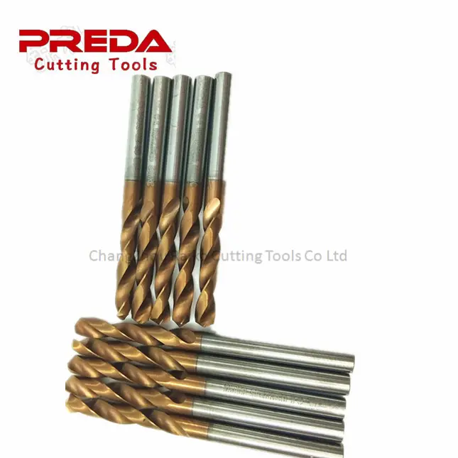 CNC Cutting Tools Solid carbide special Non-standard customization drilling tool HRC60 with TISIN coating twist drill bit