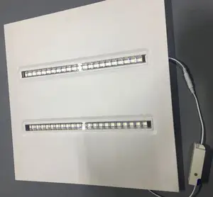 グレアLEDパネル照明器具なし30W40W60Wオフィス天井用モジュラーLEDパネル