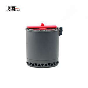 <span class=keywords><strong>Pot</strong></span> de camping en aluminium anodisé dur, avec poignée <span class=keywords><strong>pliable</strong></span>, livraison gratuite - Product Image 1
