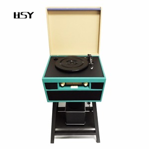 Lecteur <span class=keywords><strong>vinyle</strong></span>, 1 pièce, plateau de lecteur en bois, bluetooth, AM, à haute résistance, élégant, avec jambes debout, vente en gros - Product Image 6