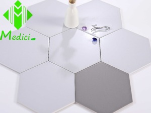 M23203 <span class=keywords><strong>piastrelle</strong></span> per pavimento con vetri metallici esagonali grigio scuro <span class=keywords><strong>piastrelle</strong></span> per pavimenti da <span class=keywords><strong>bagno</strong></span> uso interno offre isolamento termico mattone refrattario - Product Image 5