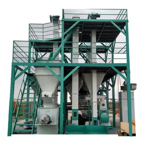 1-10TPH animal feed pellet machine / mineral mixture for poultry feed / feed processing machines