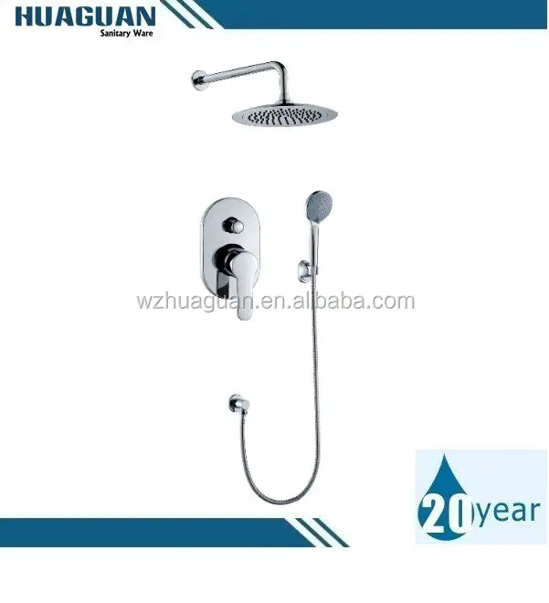 Stylish diverter shower faucet two function Shower tap concealed shower mixer