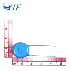 แผ่นเซรามิคสีฟ้าตัวเก็บประจุ 6KV 10000PF เซรามิค <span class=keywords><strong>Capacitor</strong></span> <span class=keywords><strong>103M</strong></span> 6KV 0.01uF 6000V - Product Image 4