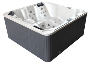 <span class=keywords><strong>Monalisa</strong></span> 5 人容量便携式丙烯酸 balboa hottub 室外 spa 热水浴缸 - Product Image 2