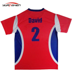 Heißer verkauf billig förderung neueste fußball jersey design sublimiert benutzerdefinierte jugendfußball jersey - Product Image 4
