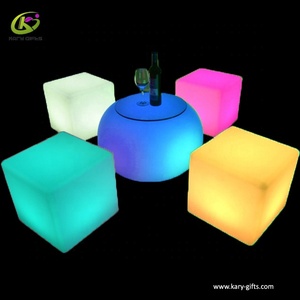 Cool bar/club/partito/cerimonia nuziale illuminato <span class=keywords><strong>a</strong></span> led da tavolo e sedia - Product Image 6