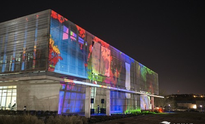 P31.25 pantalla cortina de vídeo LED al aire libre a todo color cortina pared pantalla gigante <span class=keywords><strong>exterior</strong></span> - Product Image 3