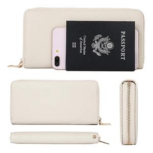 <strong>Women's</strong> Short Zip Around Clutch <strong>Wallet</strong> RFID Blocking PU Leather Nylon Lining Large <strong>Travel</strong> Purse <strong>Wallet</strong> for <strong>Women</strong> - Product Image 6