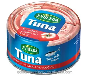 Offre Spéciale deux pièces thon boîte de conserve faisant la machine sardine peut faire la ligne déjeuner de viande boîte de conserve faisant la ligne de production
