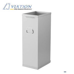 Mejor oferta de catering aéreo carro aerolínea basura Carro de metal de la carretilla - Product Image 1