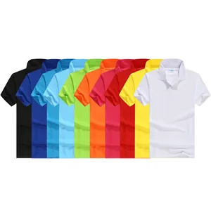 Rubysub customized sublimation t shirt Colorful Thermal Transfer Lapel Polo T-Shirt RB-1018 Special Gift