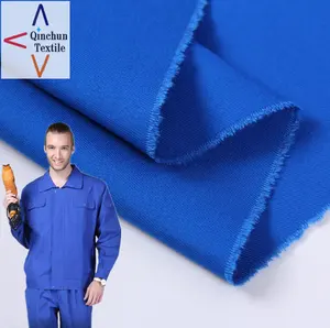 100% de poliéster hilado taladro <span class=keywords><strong>tela</strong></span> uniforme - Product Image 1