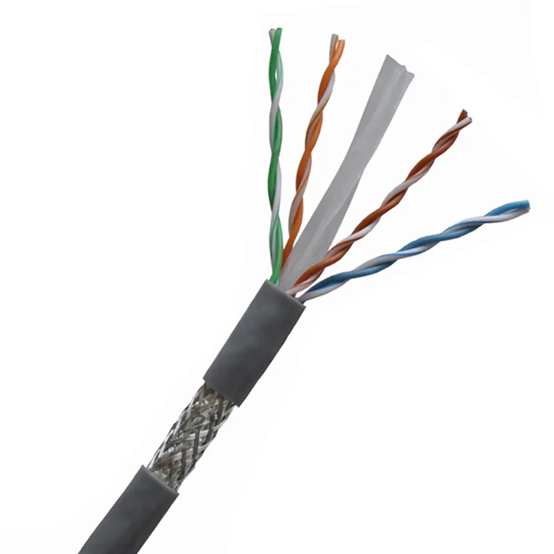 Factory Price UTP Cat5e 4 Pair Copper Cable CAT5 CAT5E CAT6 RJ45 Male To Male Flat Ethernet Network Cable