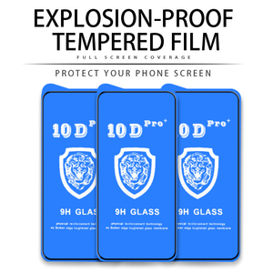 Confezionamento all'ingrosso pellicola di protezione cellulare fabbrica 9h 10D protezione dello schermo vetro temperato per samsung <span class=keywords><strong>galaxy</strong></span> A10/A30/A50/A70/A80 - Product Image 5