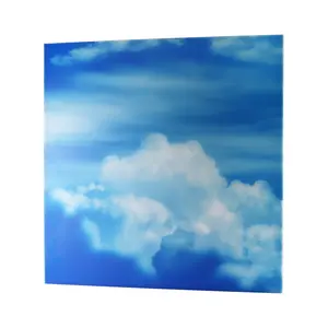 Nova tendência 60x60 frameless céu teto levou painel de luz para a iluminação do escritório