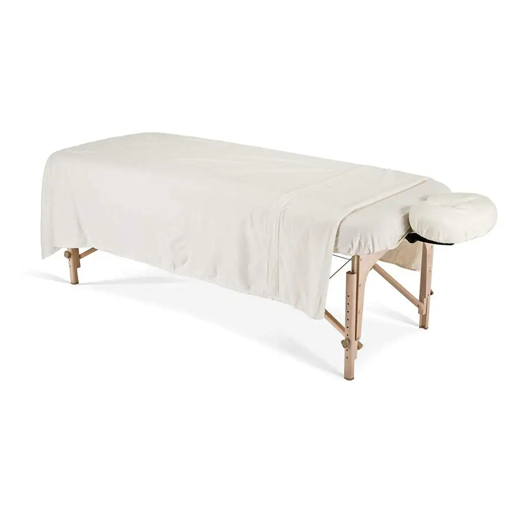 Premium Microfiber Spa Massage Table Fitted Sheet Quick Drying Fitted Table Cloth