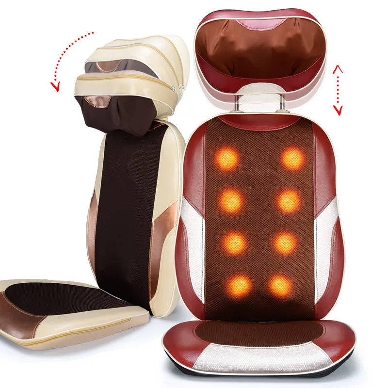 Car Vibrating Infrared Heat Massager Seat Cushion For Homeユース