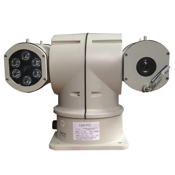 Cámara AHD CCTV de 2,0 megapíxeles para coche, videocámara de vídeo profesional para vehículo PTZ, con Radar de velocidad policial, 20X