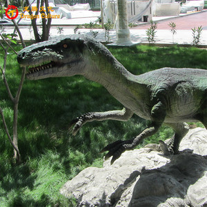Modèle de dinosaure <span class=keywords><strong>Jurassic</strong></span> <span class=keywords><strong>Raptor</strong></span> à l'échelle, animaux en stock, pour parc de loisir - Product Image 4