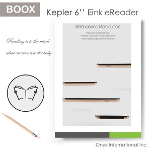 Tablette électronique avec écran E Ink Carta de 6 pouces, 300 dpi, avec Regal - Product Image 4