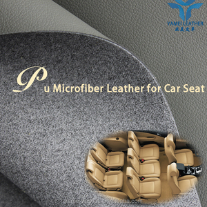 PU Microfiber <strong>Leather</strong> Fabric Embossed Waterproof <strong>for</strong> Car Seat <strong>Covers</strong> <strong>Sofa</strong> &amp; Chair Use - Product Image 3