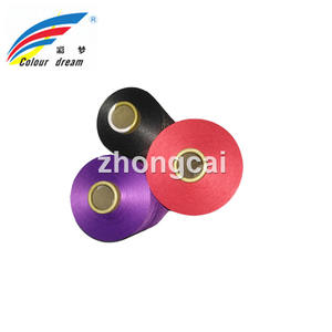Dengan Harga MURAH YANG Kelas 150/144, 150/48, 150/48/2 100% Obat Bius Warna Dicelup Benang Polyester DTY Zhongcai - Product Image 3